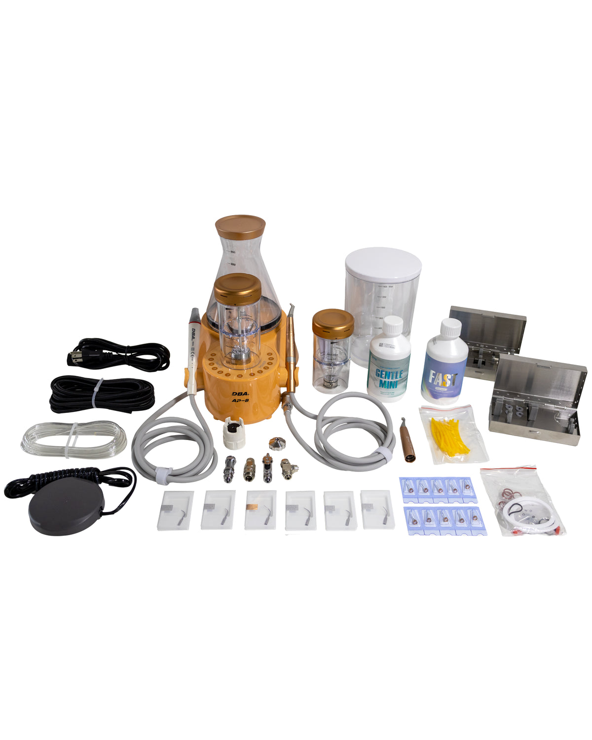 Sistema de Scaler Ultrasónico y Aeropulidor DBA AP-B