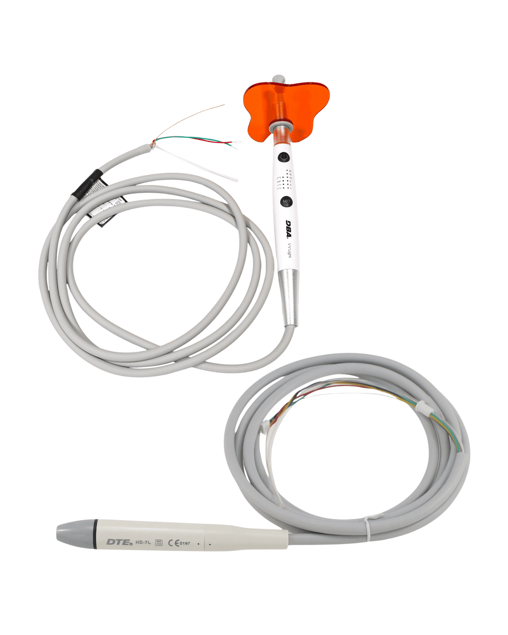 Combo Escariador DTE V2 y Lámpara de Fotocurado DBA VV Light para Unidad Dental