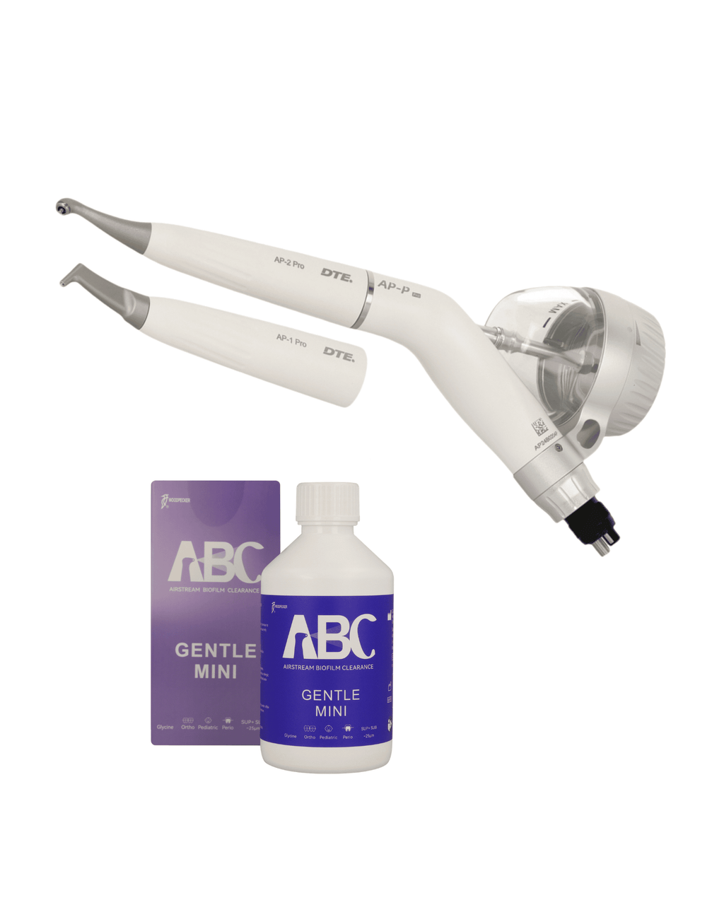 Combo Aeropulidor Dental AP-P y Polvo para Profilaxis