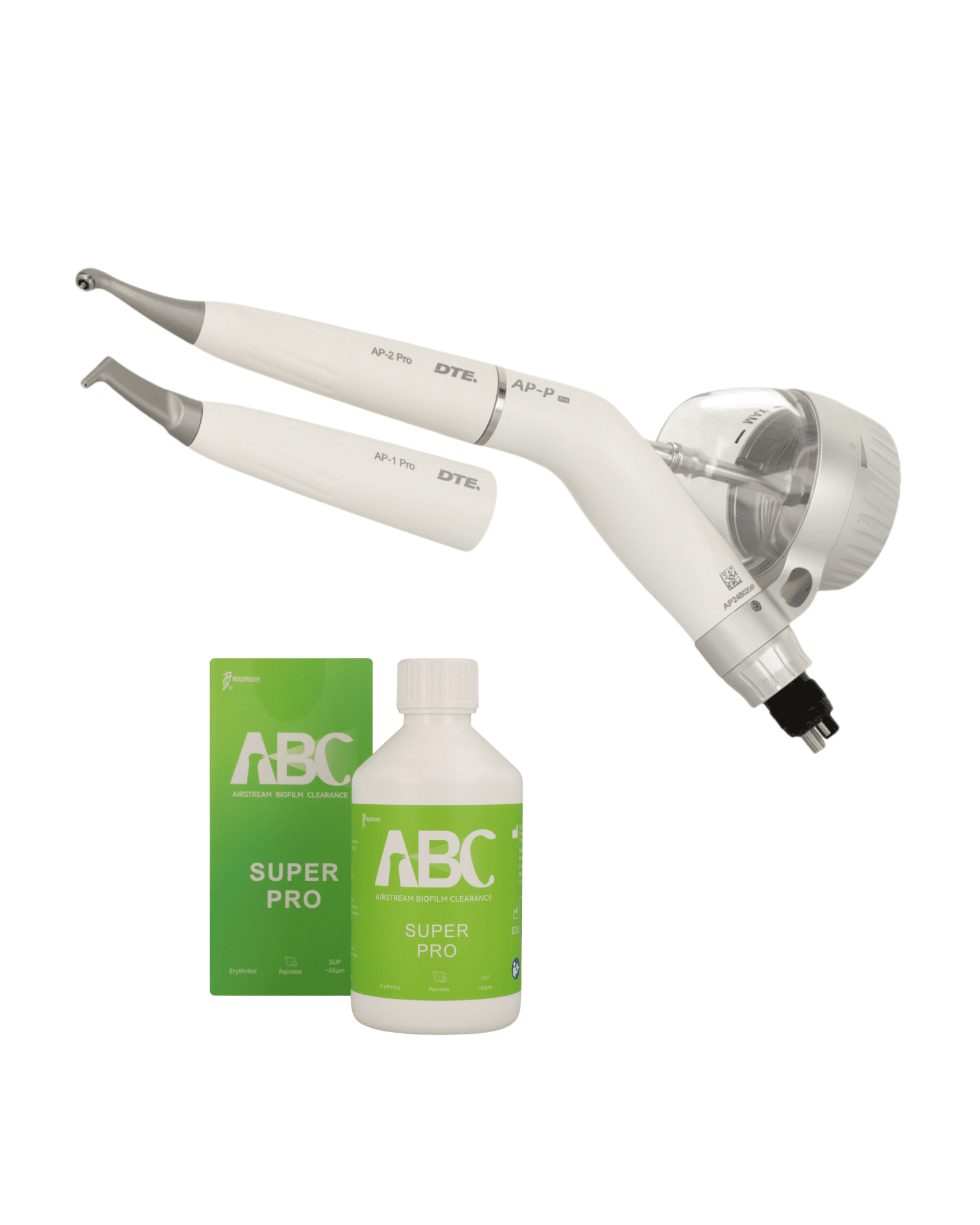 Combo Aeropulidor Dental AP-P y Polvo para Profilaxis