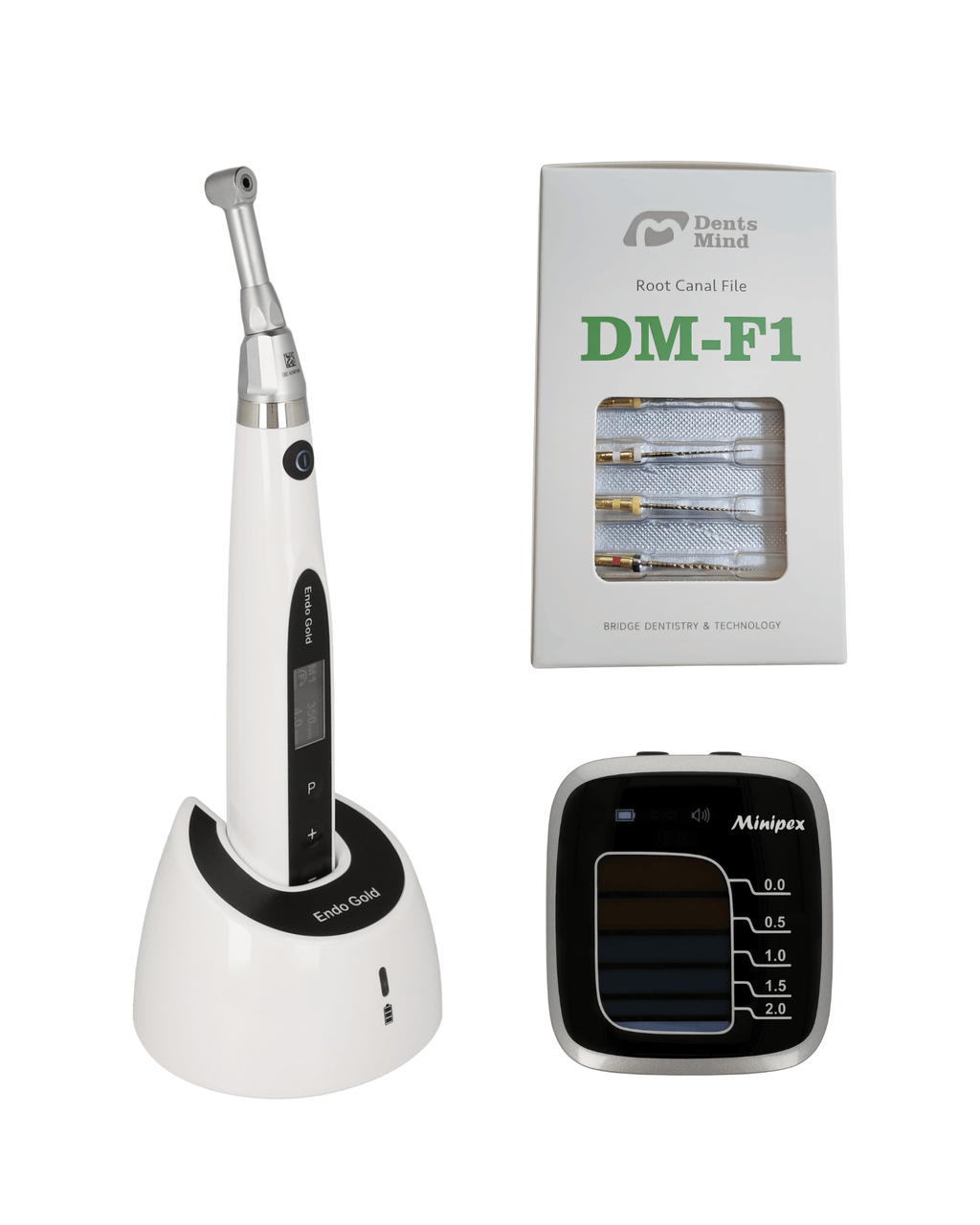 Combo Endo Gold Endo Motor, DPEX Mini y Limas DM-F1