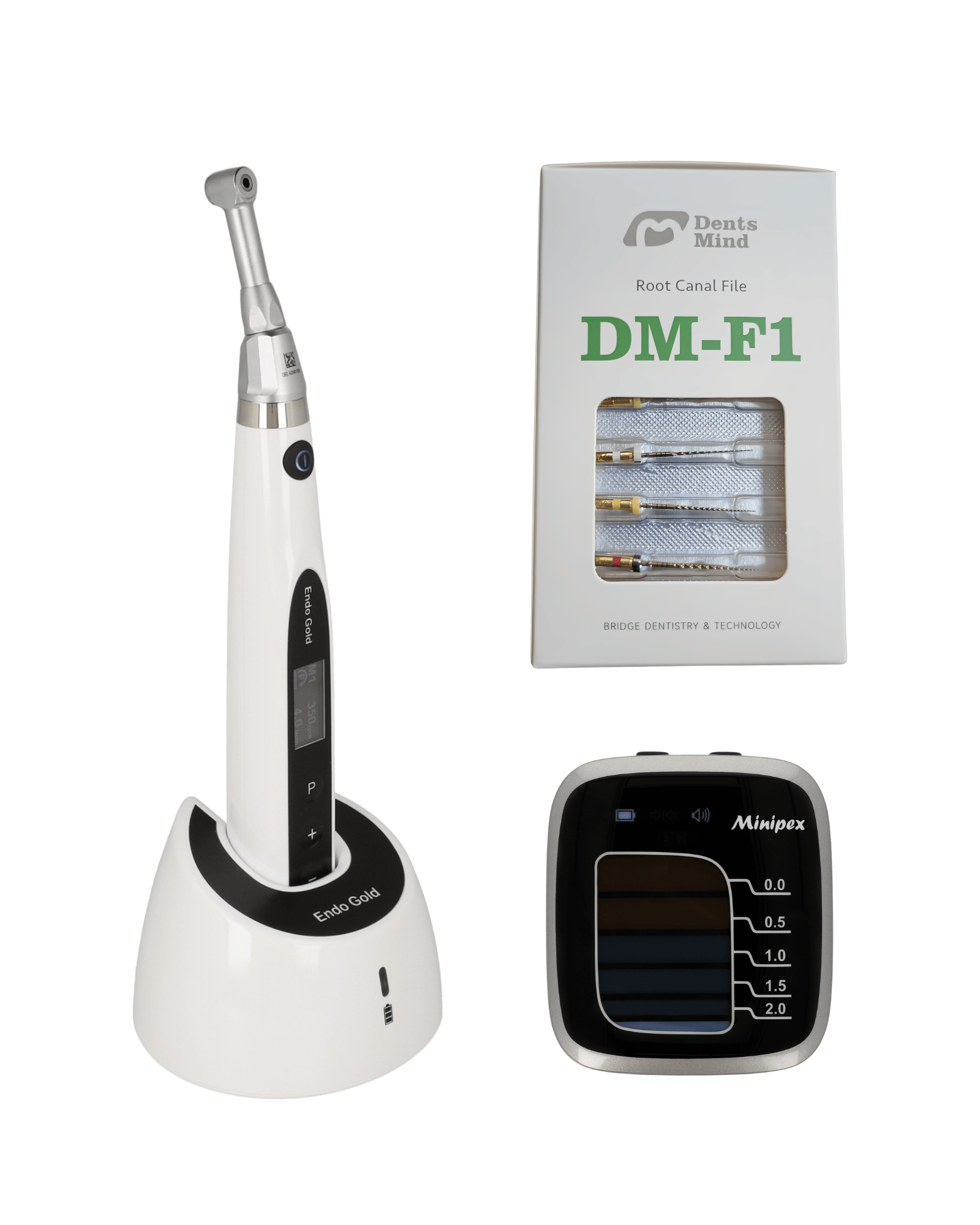 Combo Endo Gold Endo Motor, DPEX Mini y Limas DM-F1